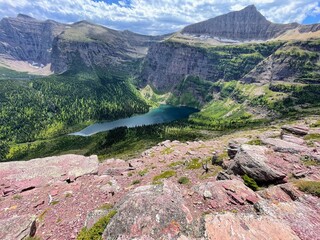lake in the mountains