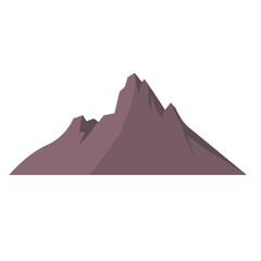 Fototapeta na wymiar illustration of mountain