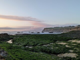 beautiful sunset over the ocean, sunset on the beach, breathtaking sunset ocean, sunset over the sea