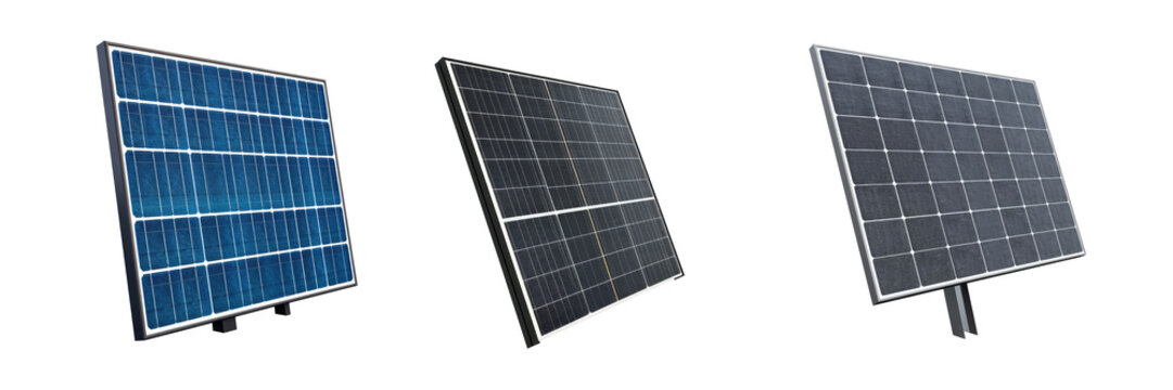 Solar Panel , Isolated On Transparent, PNG