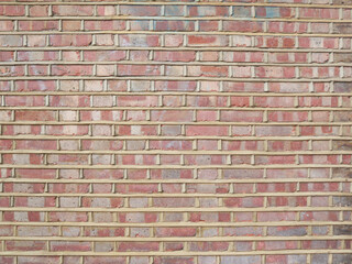 Red brick wall, Architectural idea, London, UK