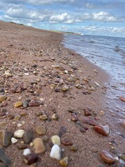 stones on the beach