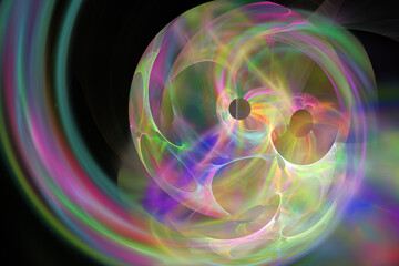 Abstract fractal background