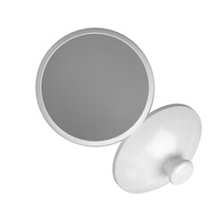 3D rendering illustration of a porcelain jar