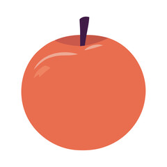 Juicy apple symbolizes healthy eating in nature