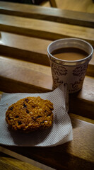 cookies and cup of coffee