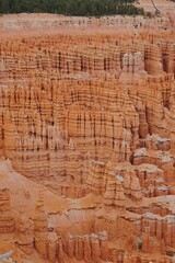 Close-up of Striking Hoodoos and Rock Formations in Bryce Canyon National Park