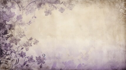 Ivory and lavender colored background