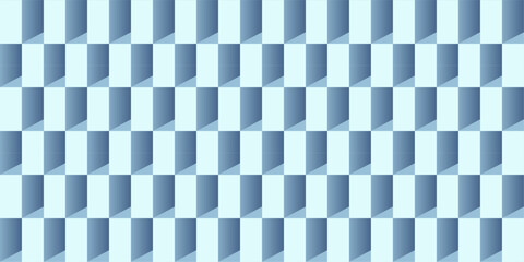 Infinite square pattern with super symmetrical blue coloring, stylized ladder. Material for website works, background, wallpapers. Abstract art.