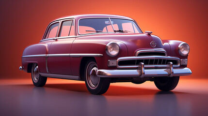 Retro car in a promotional product a way to make a lasting impression