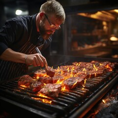 chef preparing food