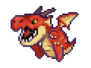 ドット絵ドラゴン03