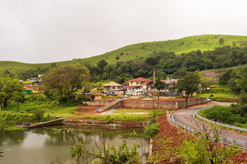 Temple in Devaramane hills mudigere chikamagalore karnataka india