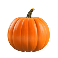Obraz premium Pumpkin with no background