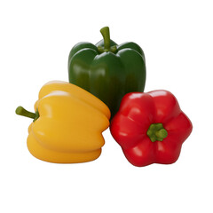 3D Stylized Peppers