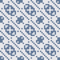Pixel abstract pattern