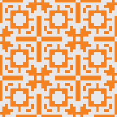 Pixel abstract pattern