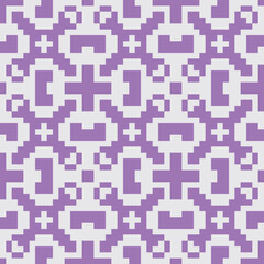 Pixel abstract pattern