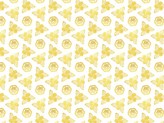 gold seamless pattern