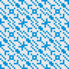 Fototapeta premium Pixel abstract pattern