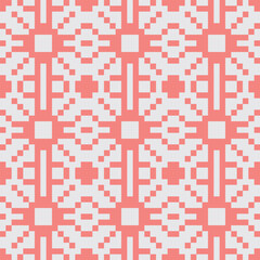 Pixel abstract pattern