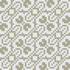 Pixel abstract pattern