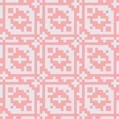 Pixel abstract pattern