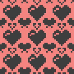Pixel abstract pattern
