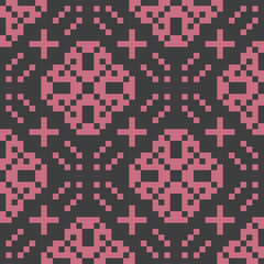 Pixel abstract pattern