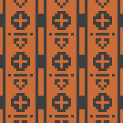 Pixel abstract pattern