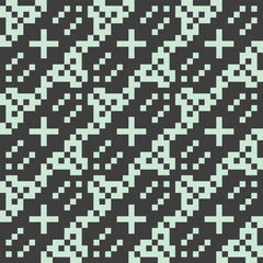 Pixel abstract pattern