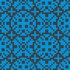 Pixel abstract pattern