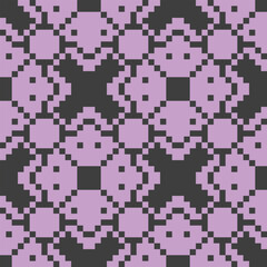 Pixel abstract pattern