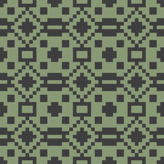 Pixel abstract pattern
