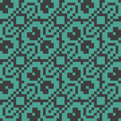 Pixel abstract pattern