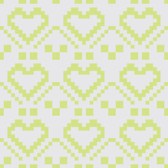 Pixel abstract pattern