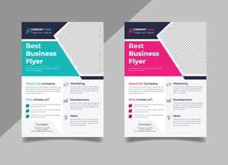 modern Business Flyer design template
