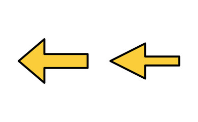 Arrow icon set for web and mobile app. Arrow sign and symbol for web design.