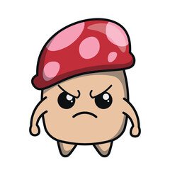 Mushroom Character Illustration