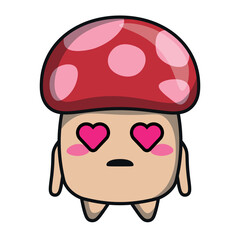 Mushroom Character Illustration