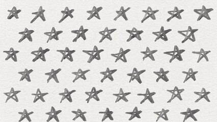 Gray ink stars