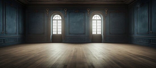 Empty space or platform