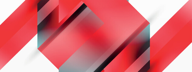 Vector minimalist geometric abstract background design