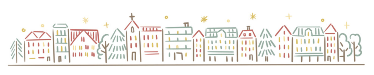 クリスマスの街