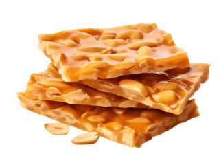 Peanut brittle is a popular and delicious confectionery treat made primarily from sugar, corn syrup, peanuts, and baking soda.