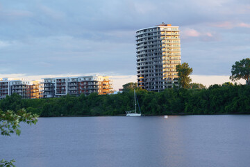 buildings in the city