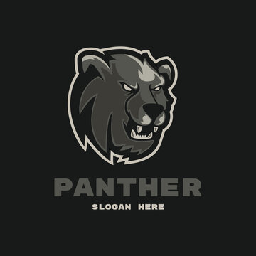 panther mascot vector