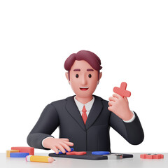Jobly - Businessman 3D Characters