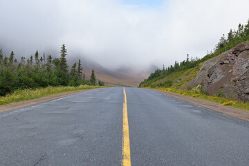 road to the mountains