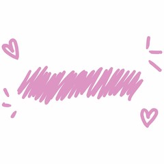 pink ribbon with heart